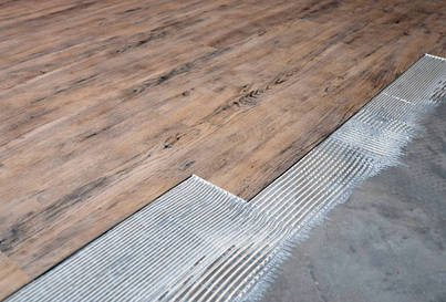 Клеї для підлогових покриттів ПВХ, LVT, кварц вініл