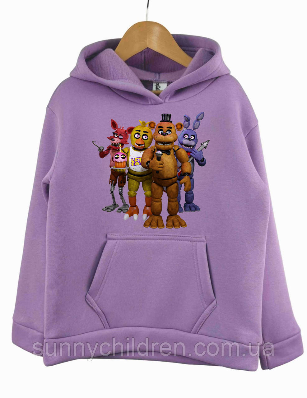 Толстовки 5 ночей у Фредді | Підлітковий мерч ФНАФ, унісекс, розміри 128-152 см