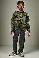 Теплий анорак светр для хлопчика 110-116 см (5-6Y)