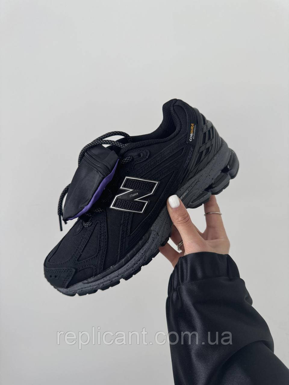 Кроссовки мужские New Balance BLACK POCKET CORDURA TERMO premium чоловічі Кроссовки New Balance, фото 1