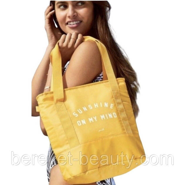 Сумка-кулер Victoria Secret PINK Cooler Tote GP-Banana