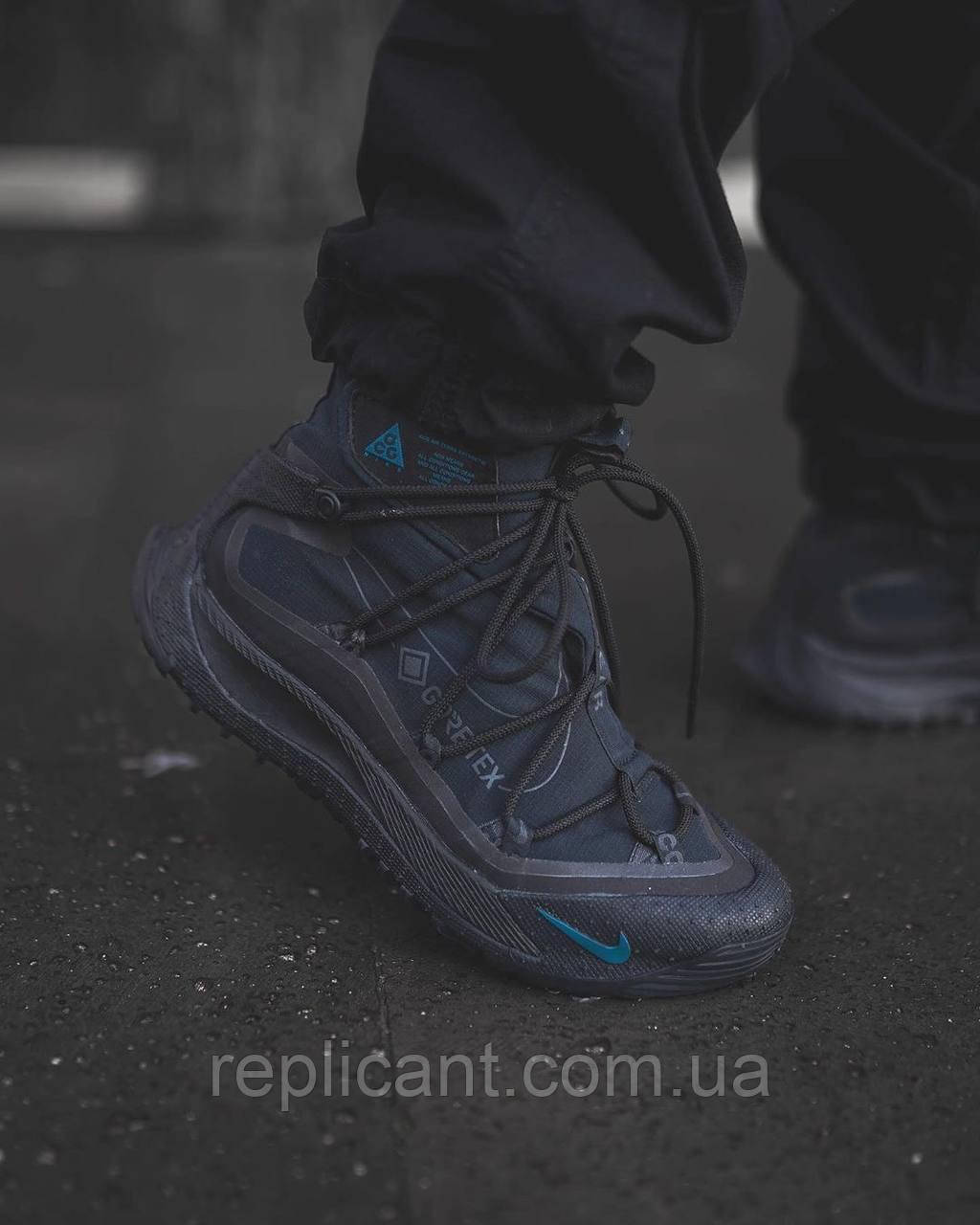 Кроссовки мужские Nike  ACG Terra Antarktik Black\Blue чоловічі Кроссовки Nike, фото 1