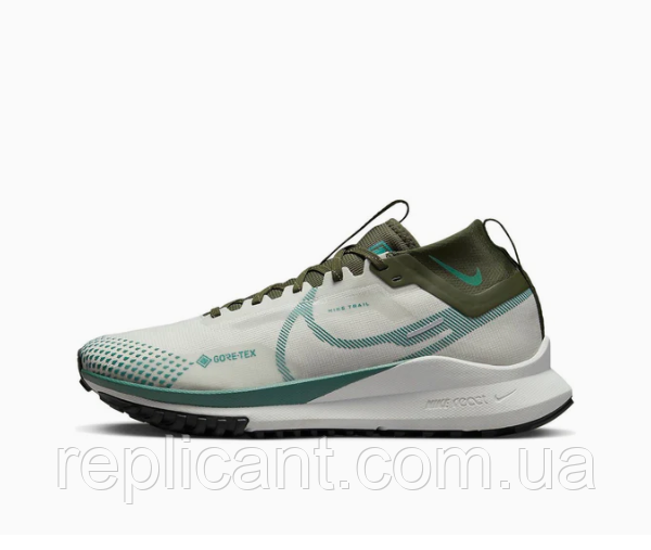 Кросівки чоловічі Nike React Pegasus Trail 4 GORE-TEX 'Light Bone Cargo Khaki'📦 FB2193-001 чоловічі Кроссовки