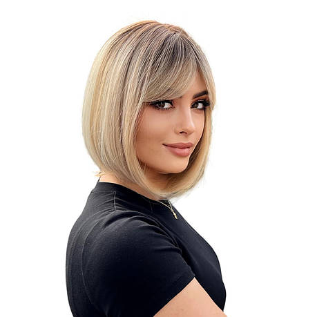 Перука Ombre Blond каре, термоволокно DC-SS176-1, фото 1