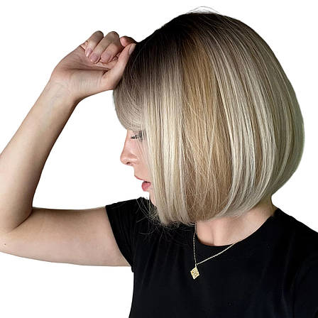 Перука Ombre Blond каре, термоволокно DC-SS176-1, фото 3