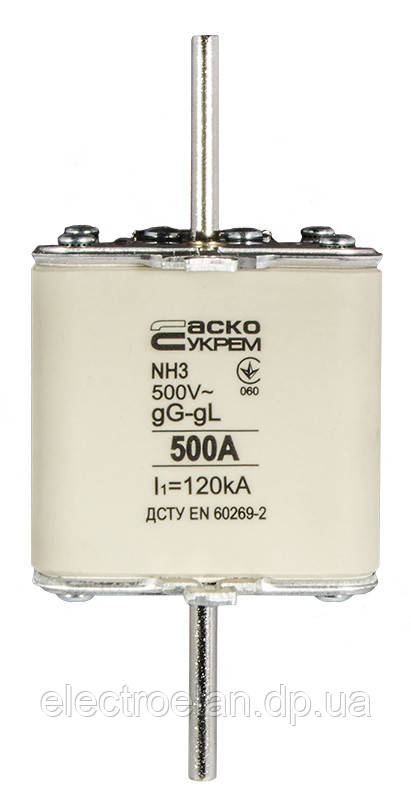 Запобіжник Плавкий Nt3 500А ENERGIO