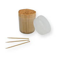 Зубочистка дерев'яна 500 шт. у банку в м'якій упаковці