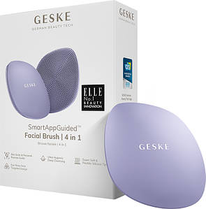 Щітка для обличчя GESKE Facial Brush 4 в 1 фіолетовий