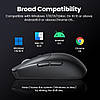 Бездротова ігрова USB-миша Ugreen 5000 DPI 2.4G 5 рівнів регулювання Black (MU103), фото 6