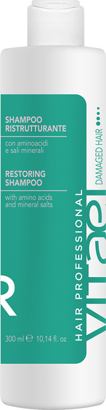 Шампунь відновлювальний для пошкодженого волосся VITAEL DAMAGED HAIR RESTORING SHAMPOO, 300 мл