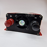 Перетворювач напруги AC-DC 12-220V автомобільний інвертор 1000W з LCD дисплеєм UKC -KC-1000., фото 7