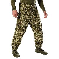 Штаны армейские Сamotec Defender 7 level Хищник,тактические мужские камуфляжные зимние мембранные штаны