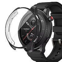 Захисний чохол для смарт годинника Amazfit Balance з плівкою чорний, фото 5