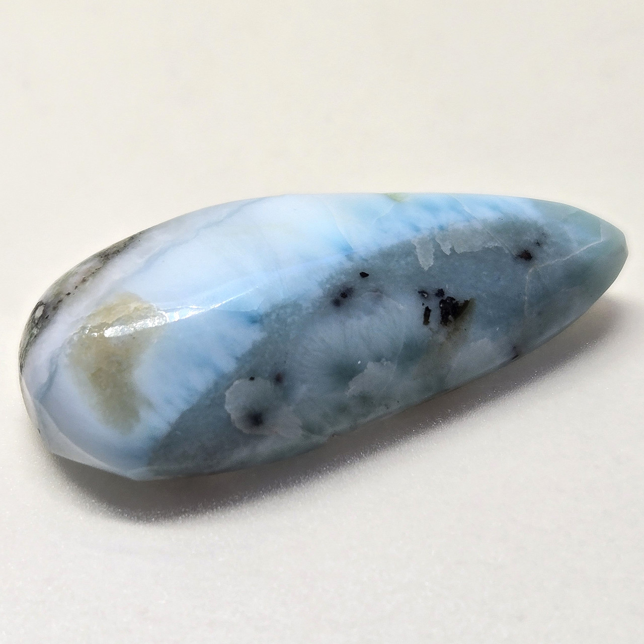 Природний ларимар кабошон парус для створення прикрас 20,4 ct, фото 1