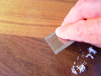 Реставрация мебели. Устранения потертостей 3