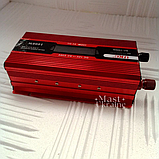 Автомобільний інвертор AC-DC 12-220V перетворювач напруги 1000W з LCD дисплеєм UKC -KC-1000D., фото 3