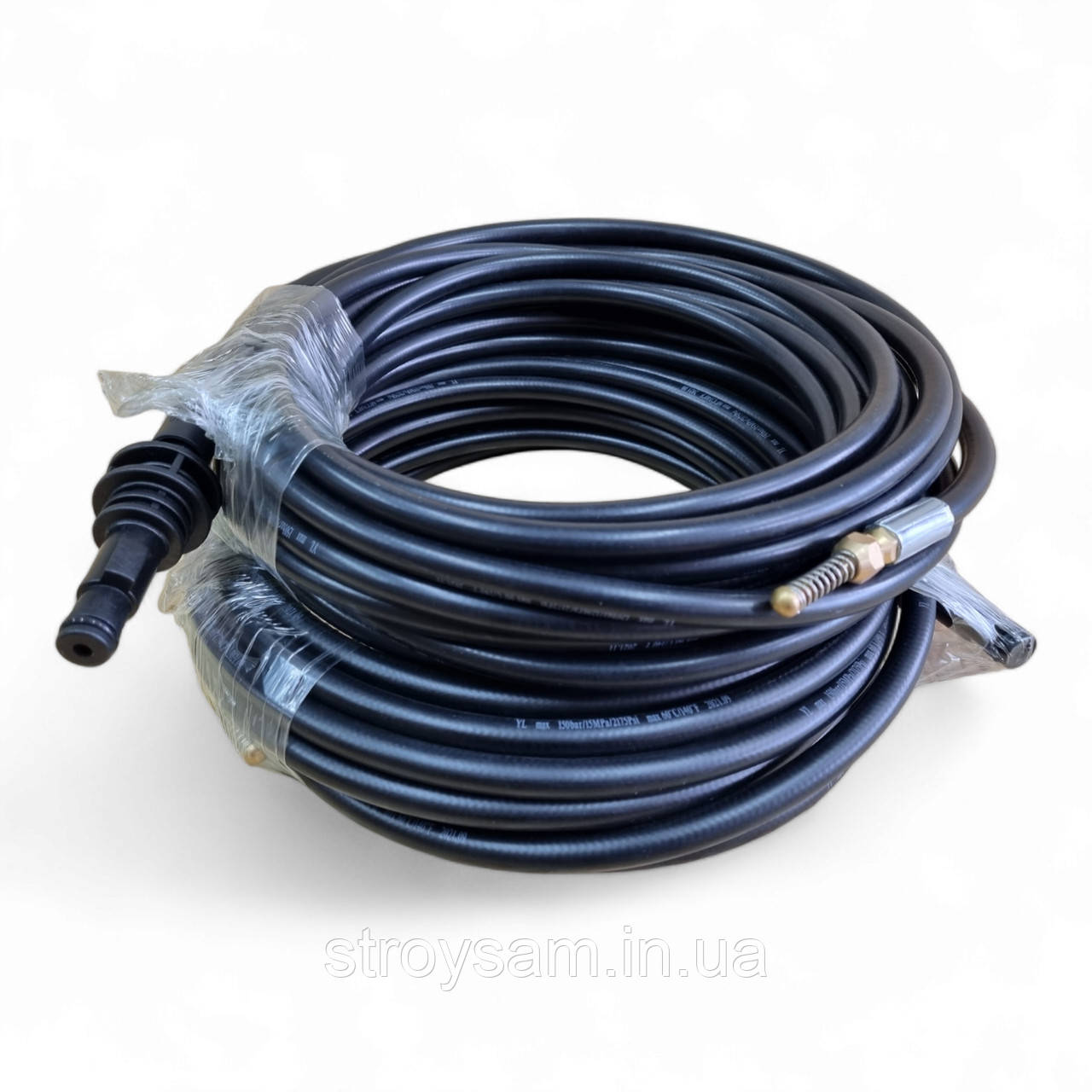 Шланг для прочищення каналізації і труб на автомийку 10 м VORTEX, фото 1