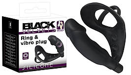 Ерекційне кільце Black Velvets Penisring Mit Vibration