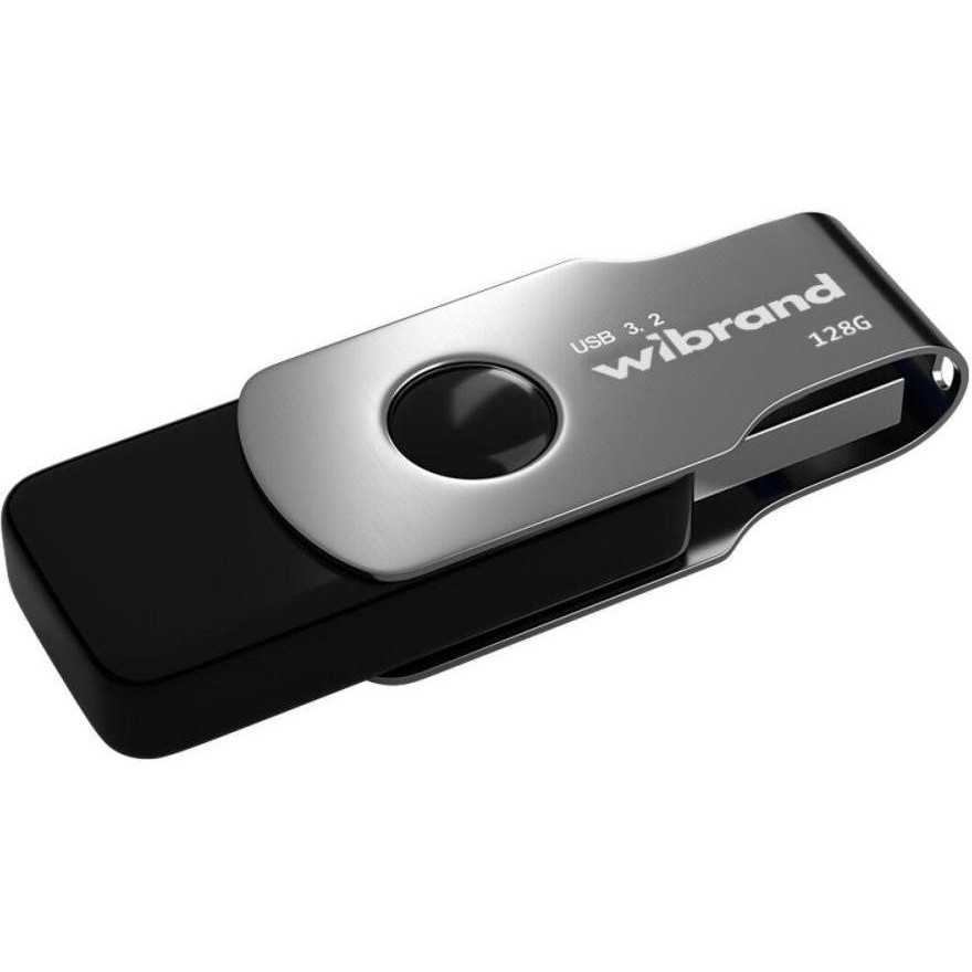 USB флешдрайв 128GB Wibrand Lizard USB 3.2 Black (WI3.2/LI128P9B)