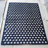 Килимок 75 см х 45 см гумовий стільники брудозахисний кілім, фото 3