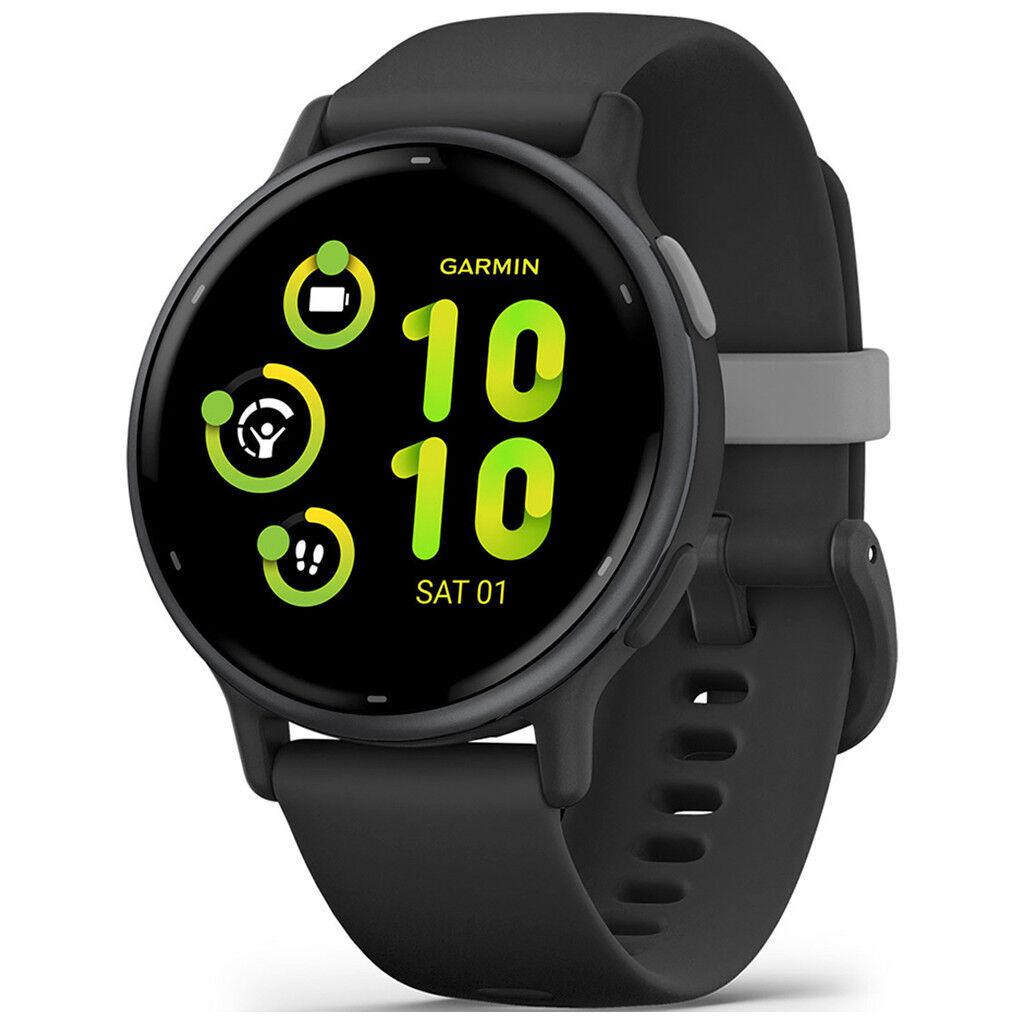Смарт-годинник Garmin vivoactive 5 Black/Slate, GPS (010-02862-10), фото 1