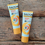 Крем для взуття Салтон Salton тюбик з аплікатором чорний 75 мл РОЗПРОДАЖ, фото 3