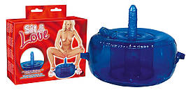 Надувна подушка з вібратором Sit & Love