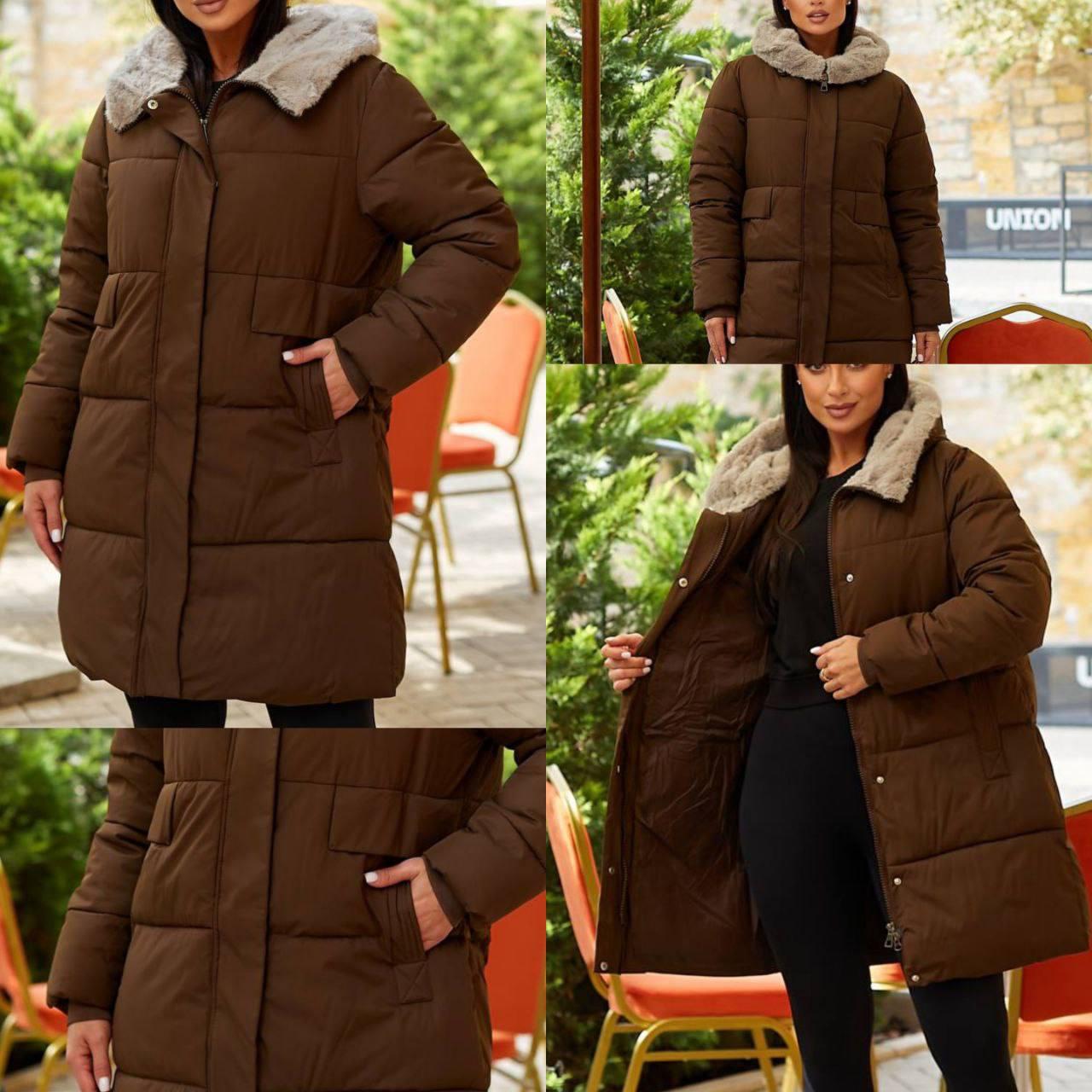 Жіноча куртка тепла, фото 1