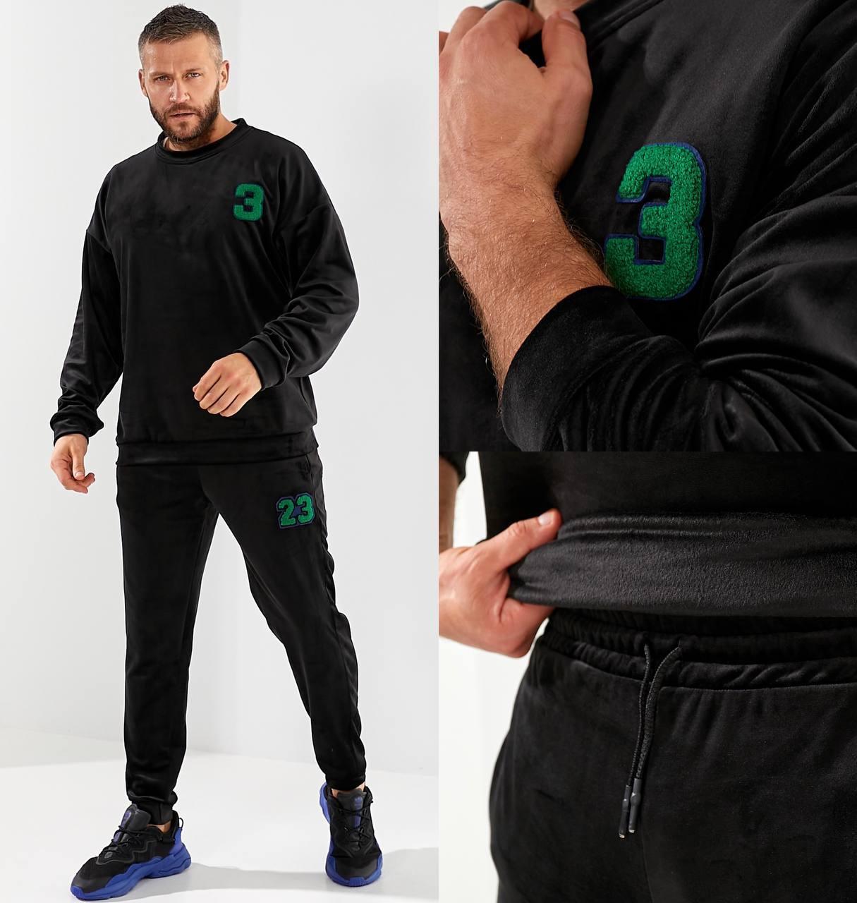 Чоловічий  костюм велюр на плюшевій основі, фото 1