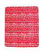 Плед Victoria's Secret Plush Fleece Blanket (Red Fair Isle Snowflake), фото 3