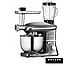 Кухонний комбайн 3в1 Mozano Kitchen Assistent 2300 Вт чаша 6.2л  + мясорубка з насадкою для ковбас Silver, фото 6