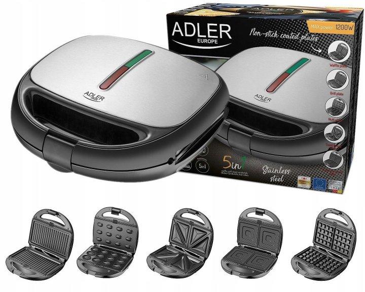 Мультимейкер 5 в 1 Adler AD 3040,1200 Вт, фото 1