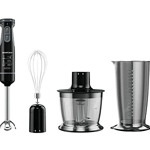 Блендер 3в1 (чоппер міксер) SilverCrest SSMS 600 D3 600b Black