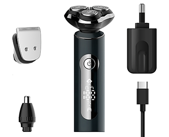 Водонепроникна електробритва 3в1 Adler ADEG 2940 на USB + чохол в подарок