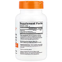 Магній High Absorption Magnesium 100 мг Doctor's Best 120 таблеток, фото 2