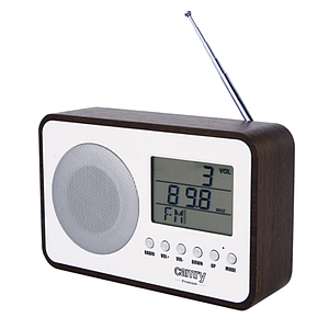 Цифрове радіо з будильником Camry CR 1153 LCD + термометр на батарейках або USB