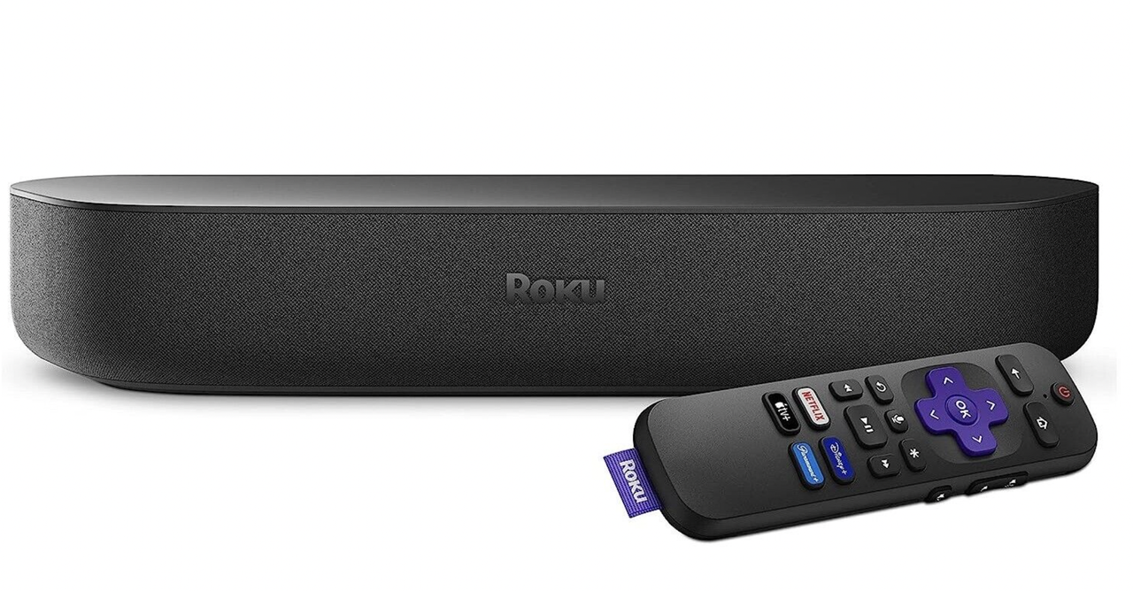 Саундбар Roku з вбудованою смарт приставкою - Streambar 9102 - сматрTV, Apple TV, Bluetooth, WiFi, YouTube, Netflix