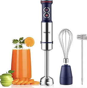 Погружной блендер 3в1 YISSVIC JHB-248 1200 Вт Blue (13988)