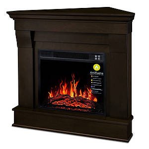 Камінокомплект кутовий ArtiFlame ALBION CORNER AF23S ВЕНГЕ (зі звуком)