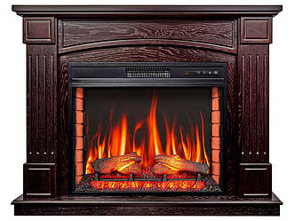 Камінокомплект ArtiFlame BOSTON AF28S ТЕМНИЙ ГОРІХ (зі звуком)