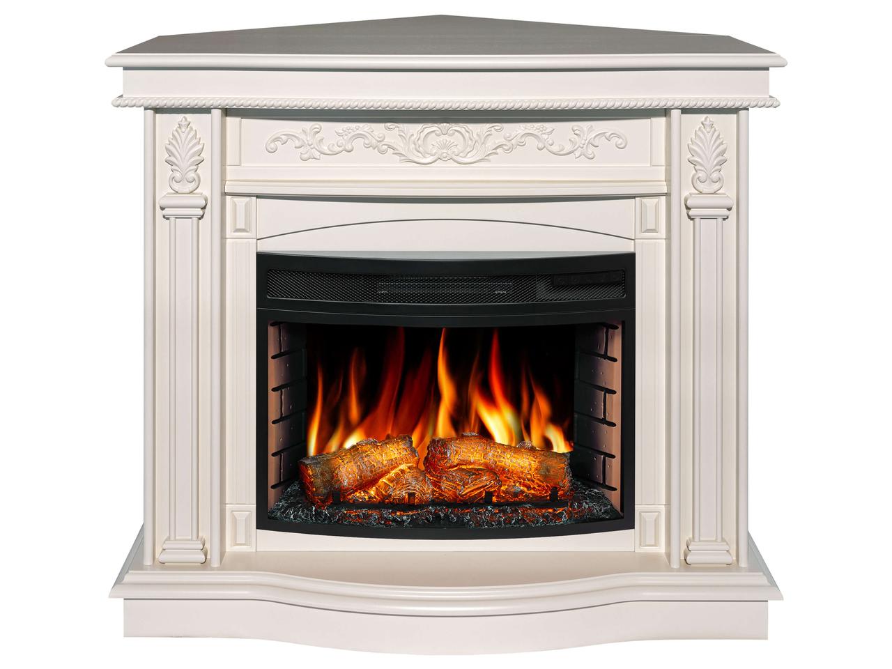 Камінокомплект універсальний 2в1 ArtiFlame Cardinal AF25 білий дуб
