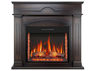 Камінокомплект ArtiFlame DECEMBER AF28S МАХАГОН КОРИЧНЕВИЙ АНТИК (зі звуком)