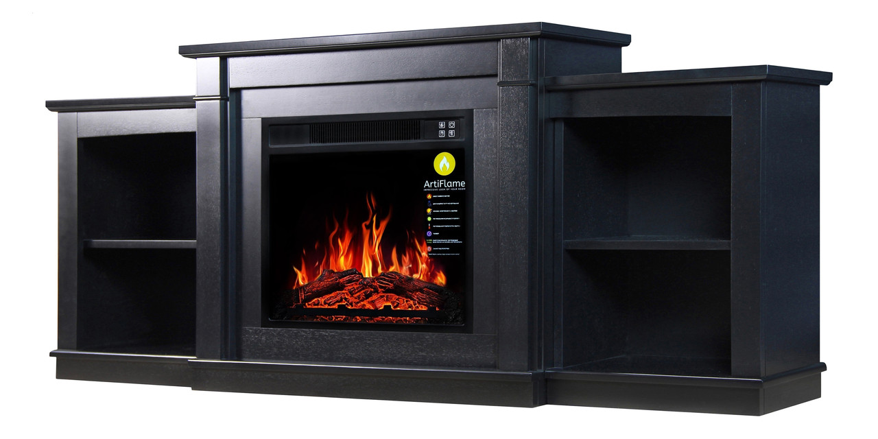 Електрокамін ArtiFlame Fashion AF18 чорне дерево, фото 1