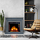 Камінокомплект ArtiFlame LESTER AF28S СІРИЙ ГРАФІТ (зі звуком), фото 3