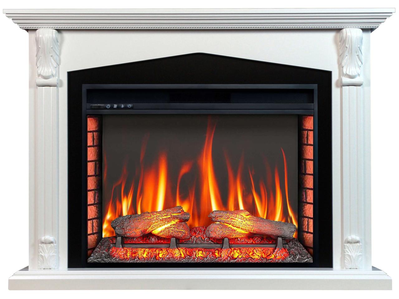 Камінокомплект ArtiFlame PRAGA AF33 БІЛИЙ Б'ЯНКО, фото 1