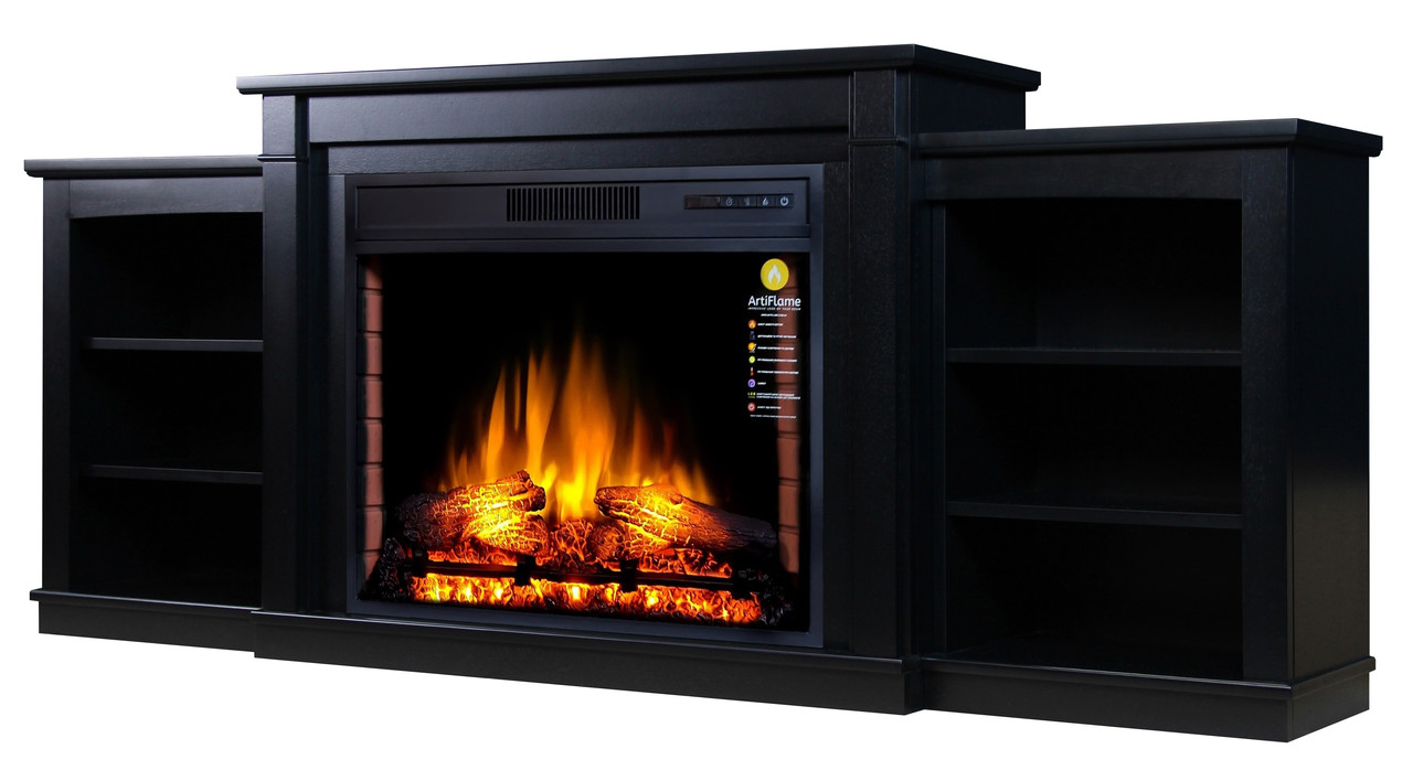 Камінокомплект ArtiFlame VOGUE AF28S ЧОРНЕ ДЕРЕВО (зі звуком), фото 1