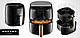 Аерофритюрниця (фритюрниця без жиру)  Mozano Active Fryer AGD/FRY/01 Gold, фото 7