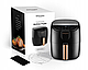 Аерофритюрниця (фритюрниця без жиру)  Mozano Active Fryer AGD/FRY/01 Gold, фото 9