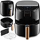 Аерофритюрниця (фритюрниця без жиру)  Mozano Active Fryer AGD/FRY/01 Gold, фото 10