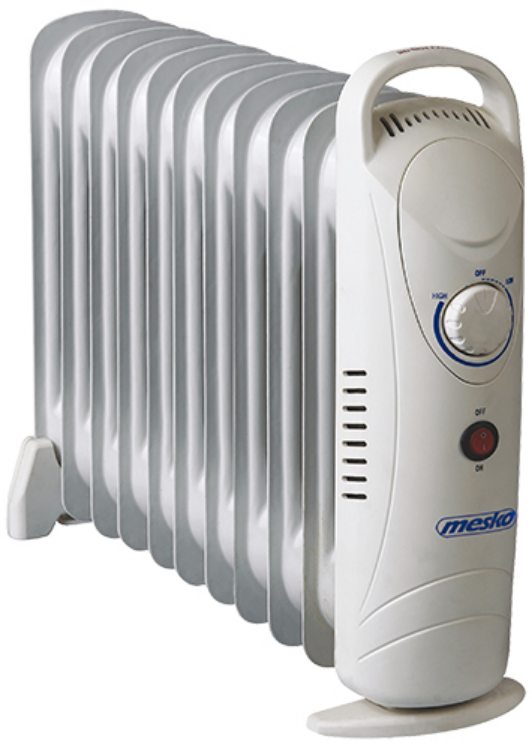 Обігрівач масляний Mesko MS 7806 на 11 секцій потужність 1200w